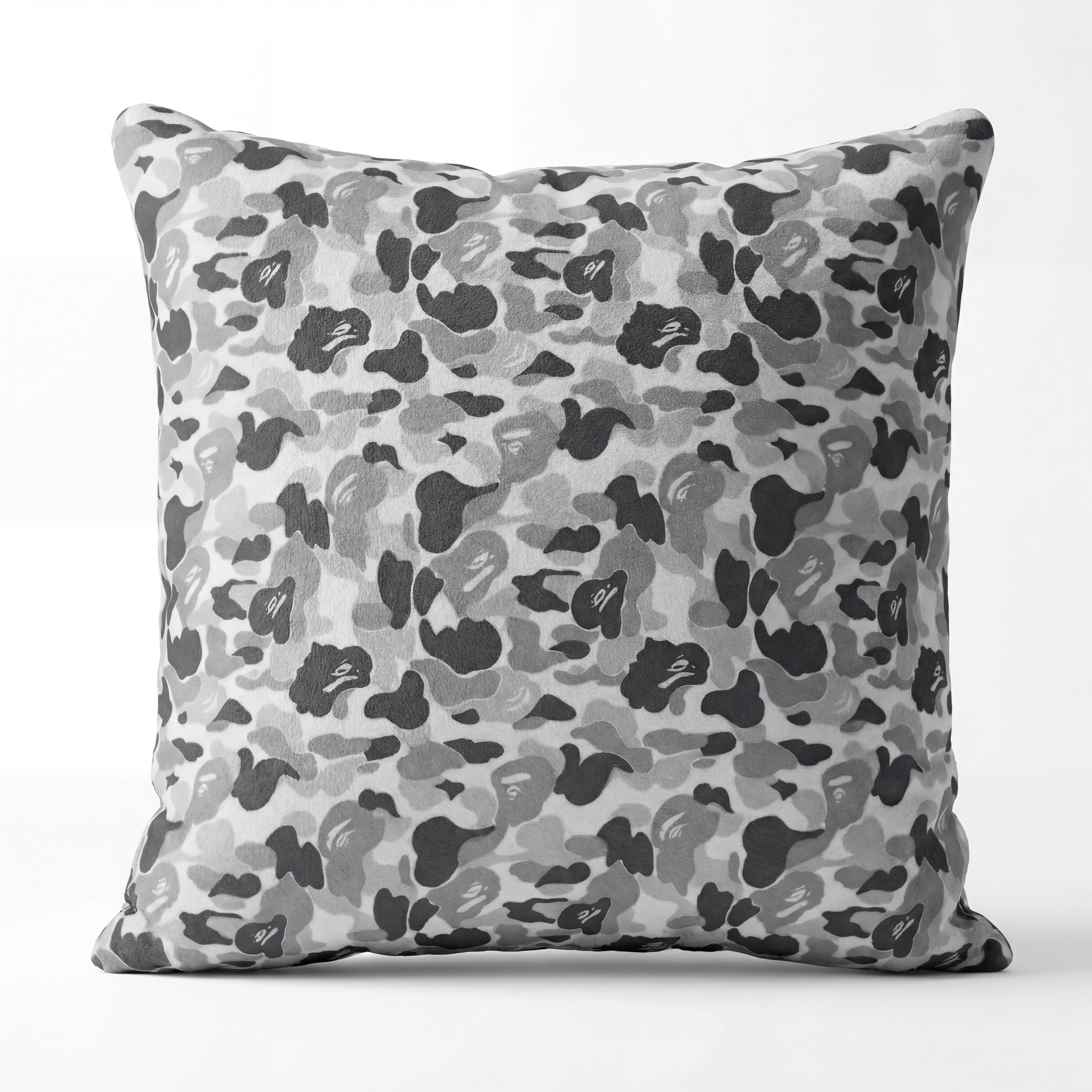 Grey camo Pillow