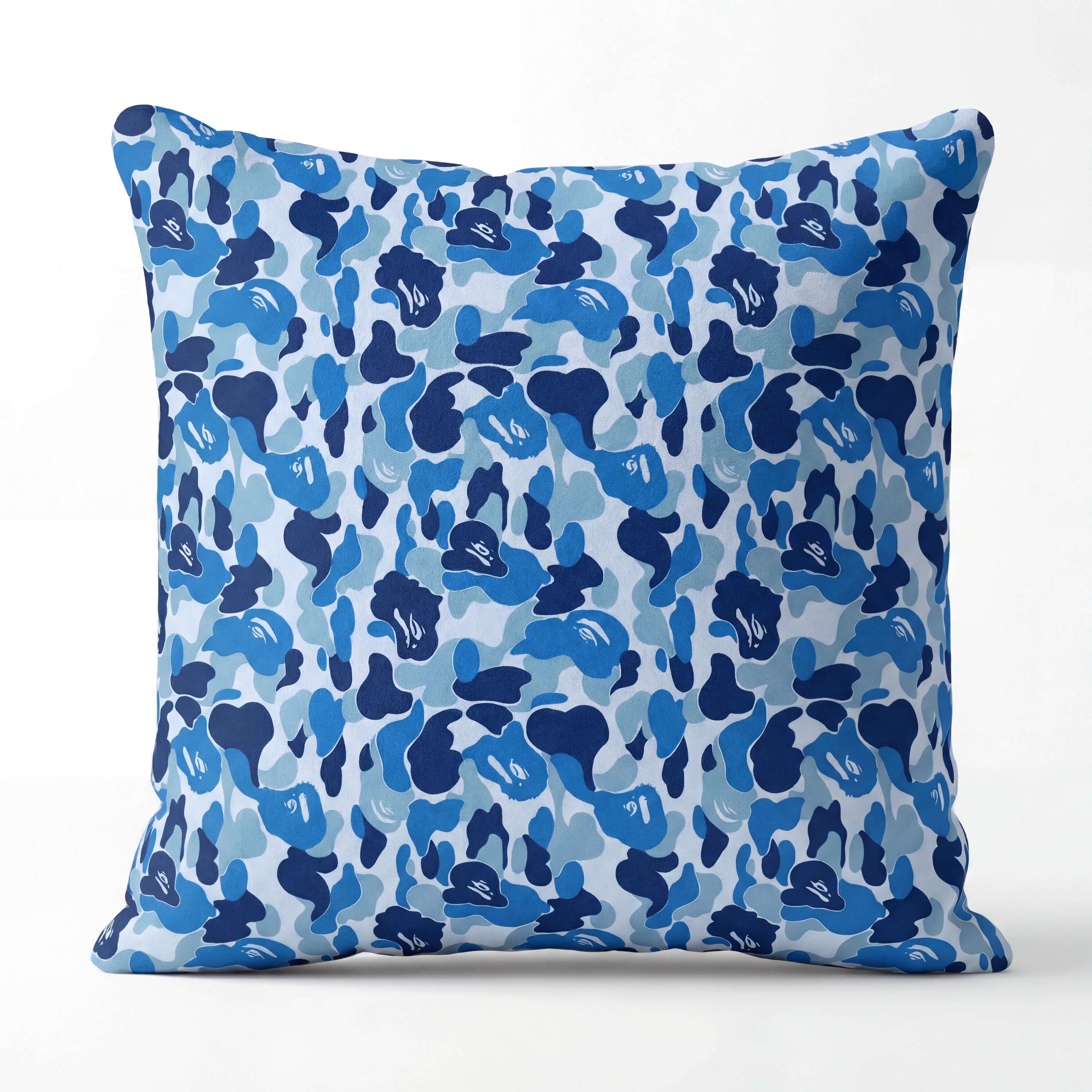 BLUE CAMO Pillow